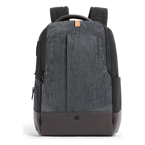 Piquadro Sync Plecak Ochrona RFID Skóra 47 cm Komora na laptopa