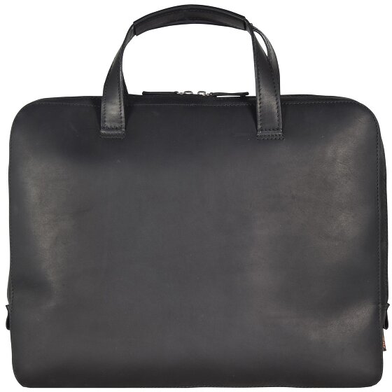 Jost Futura Briefcase Leather 38 cm Komora na laptopa