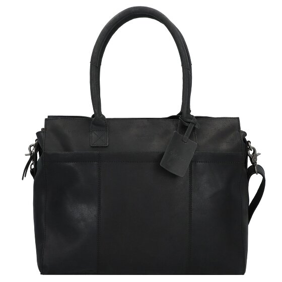 Burkely Skórzana torba na ramię Vintage Doris 39 cm z przegrodą na laptopa