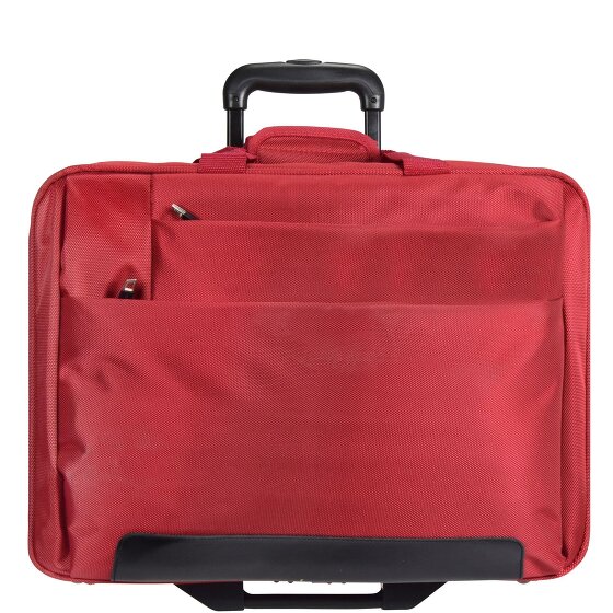 Dermata 2 kółka Walizka biznesowa 37 cm Komora na laptopa