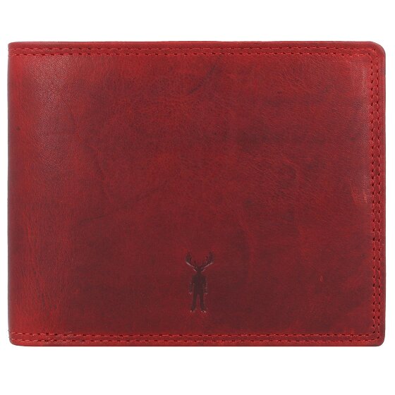 Jack Kinsky Risör Portfel Ochrona RFID Skórzany 13 cm