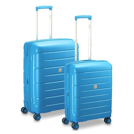 MODO by Roncato Starlight 3.0 4 kółka Zestaw walizek 2-części z plisą rozprężną