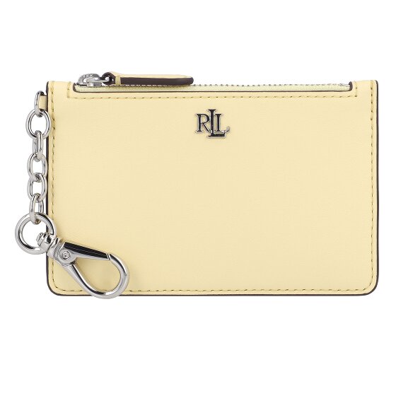 Lauren Ralph Lauren Zip Card Portfel z kluczem Skórzany 13 cm