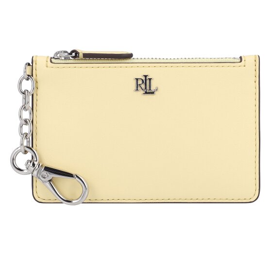 Lauren Ralph Lauren Zip Card Portfel z kluczem Skórzany 13 cm