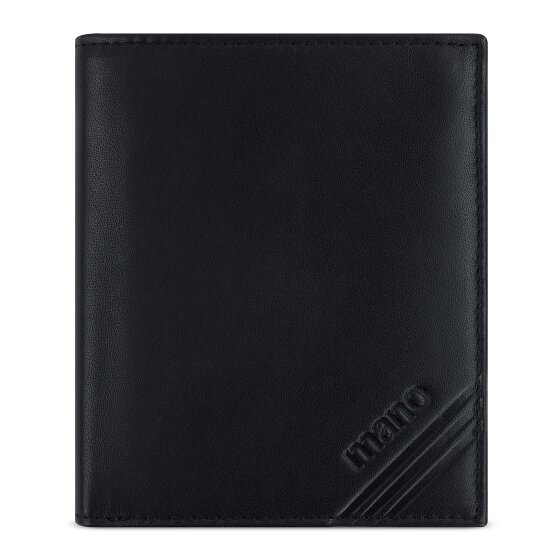 mano Don Antonio Portfel Ochrona RFID Skórzany 10 cm