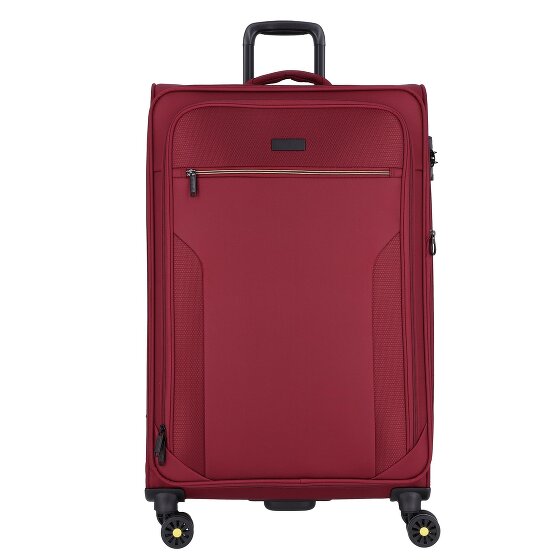 d&n Travel Line 9704 4 kółka Walizka L 78 cm z plisą rozprężną