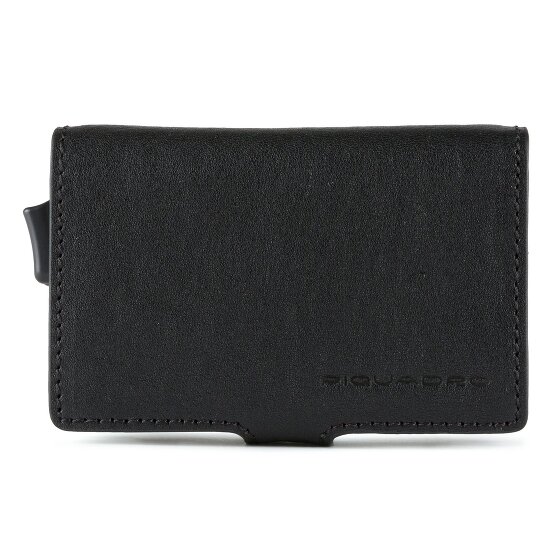 Piquadro Blue Square Etui na karty kredytowe Ochrona RFID Skóra 7 cm