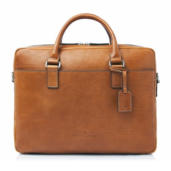 Castelijn & Beerens Rick Teczka Ochrona RFID Skórzany 40 cm Komora na laptopa