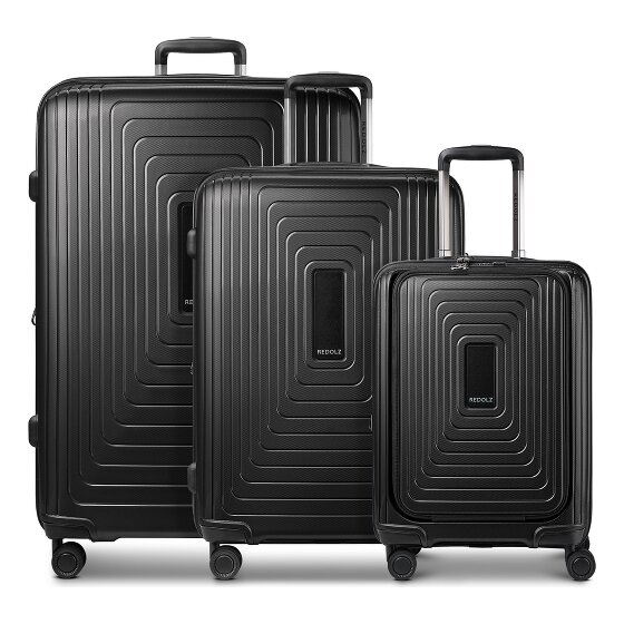 Redolz Essentials 14 4 kółka Zestaw walizek 3-części z funkcją poszerzenia