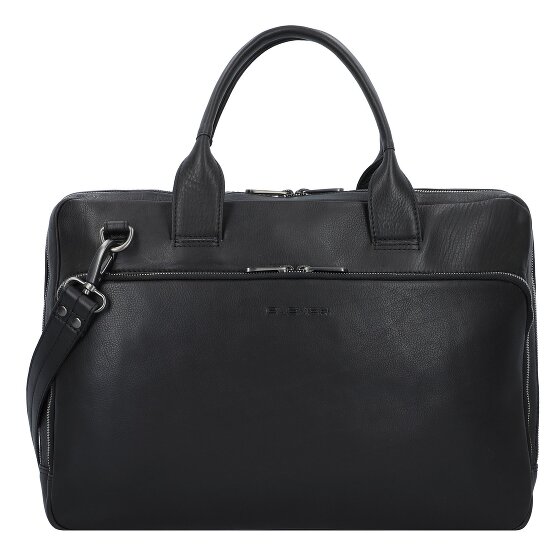 Plevier Vintage Larry Teczka Skórzany 40 cm Komora na laptopa