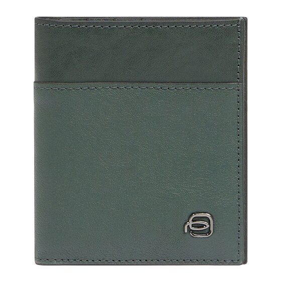 Piquadro Black Square Etui na karty kredytowe Ochrona RFID Skórzany 9 cm