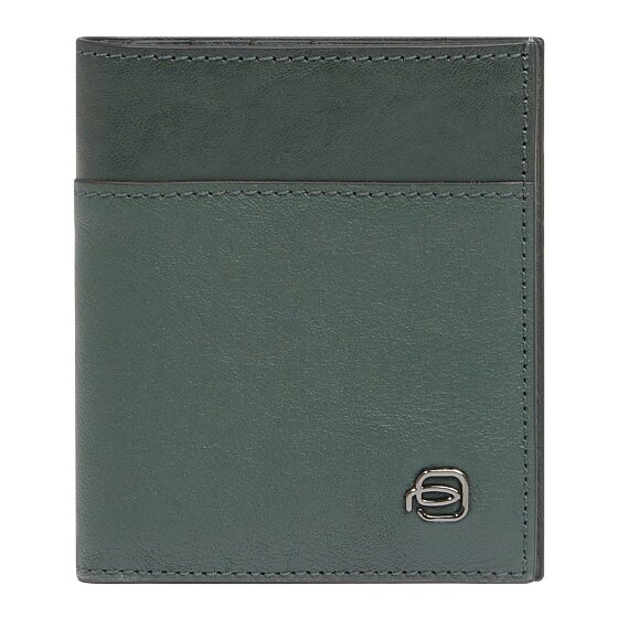 Piquadro Black Square Etui na karty kredytowe Ochrona RFID Skórzany 9 cm