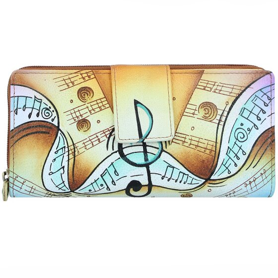 Greenland Nature Art+Craft Wallet RFID Leather 20 cm