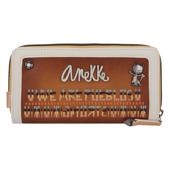 Anekke Menire Portfel Ochrona RFID 18.5 cm