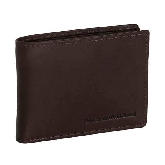 The Chesterfield Brand Enzo Portfel Ochrona RFID Skórzany 11 cm