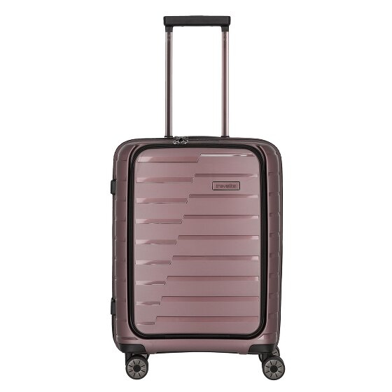 Travelite Air Base 4 kółka Walizka kabinowa 55 cm Komora na laptopa