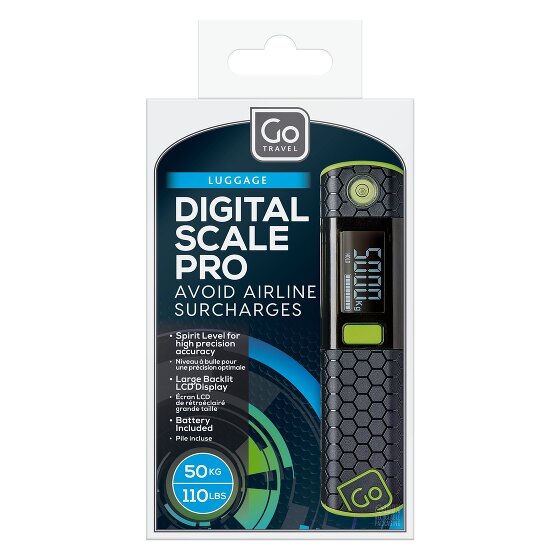 Go Travel Sprzęt elektryczny + elektroniczny przenośna waga 12 cm z taśmą mierniczą i poziomicą