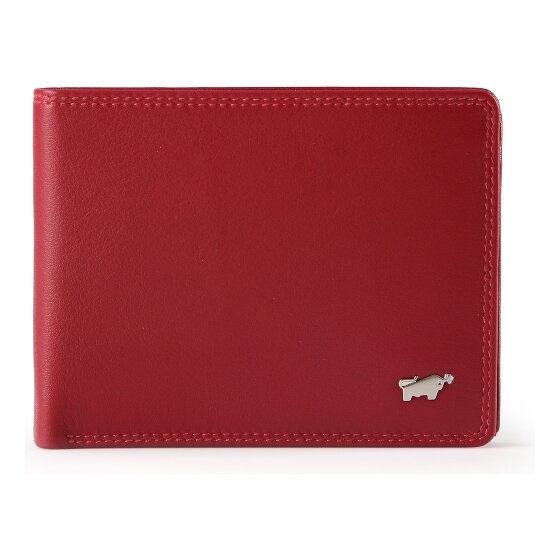 Braun Büffel Golf 3.0 Portfel Ochrona RFID Skórzany 12 cm