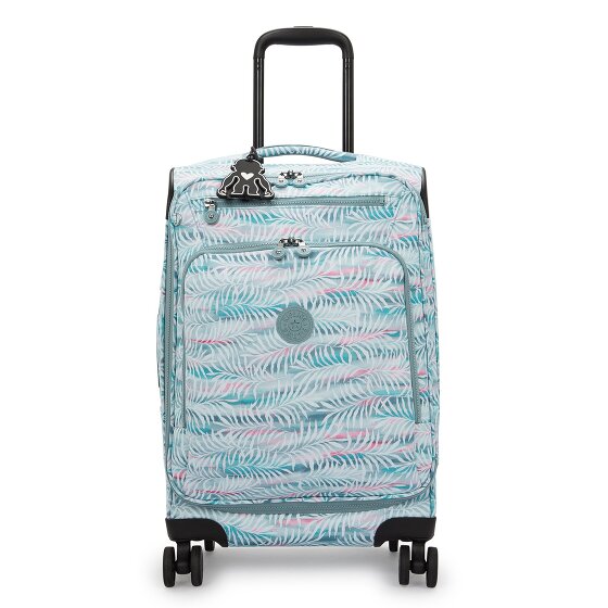 Kipling Basic Prt New Youri Spin 4 kółka Walizka kabinowy S 55 cm