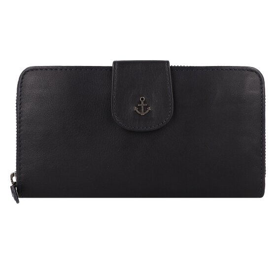 Harbour 2nd Anchor Love Felina Portfel Ochrona RFID Skórzany 19 cm