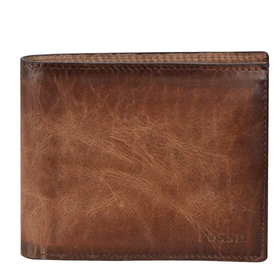 Fossil Derrick Portfel Ochrona RFID Skóra 11.5 cm