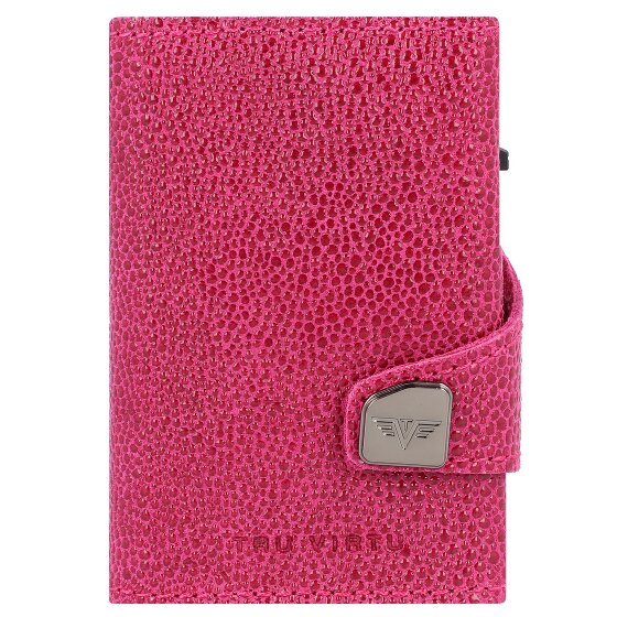 Tru Virtu Etui na karty kredytowe Click & Slide Portfel RFID Skóra 6,5 cm