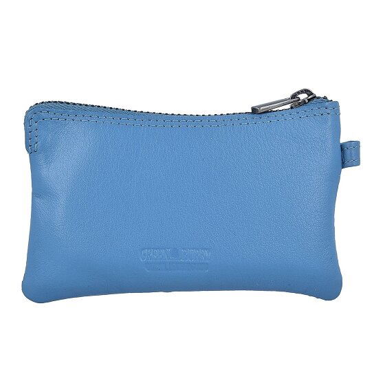 Greenburry Gąbczaste etui na klucze skórzane 11,5 cm