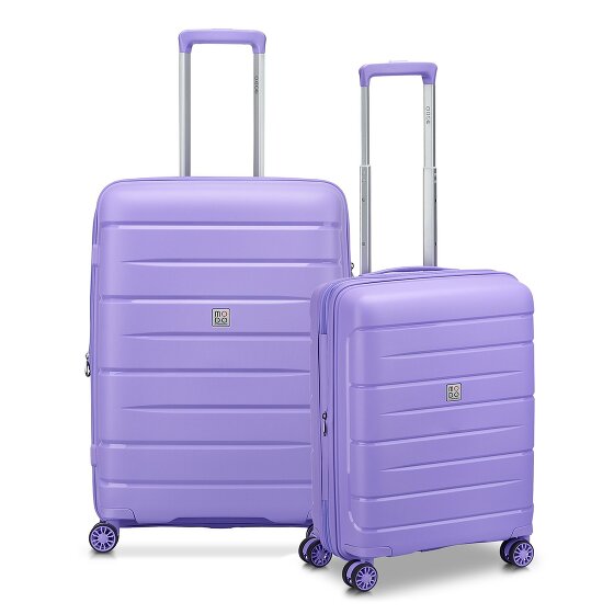 MODO by Roncato Starlight 3.0 4 kółka Zestaw walizek 2-części z plisą rozprężną
