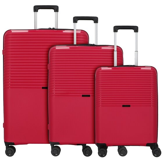 d&n Travel Line 4000 Zestaw walizek na 4 kółkach 3szt.