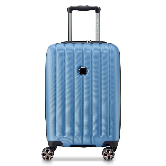 Delsey Paris Longitude 4 kółka Walizka kabinowy 55 cm z plisą rozprężną