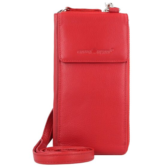 Greenburry Etui na telefon komórkowy Nappa skóra RFID 8 cm