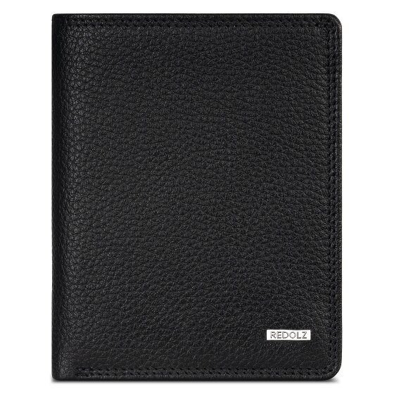Redolz Portfel Leather Essentials HF z ochroną RFID, z skóry, 9,5 cm, rozkładany