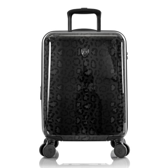 Heys Black Camo 4 kółka Walizka kabinowy S 53 cm z plisą rozprężną