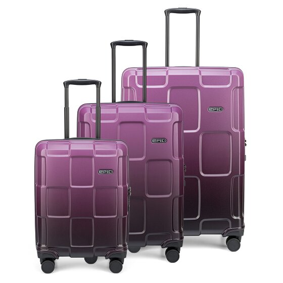 Epic Crate EX Wildlife 4 kółka Zestaw walizek 3-części