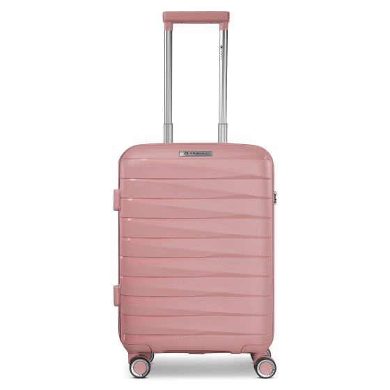 Franky London 4 kółka Walizka kabinowy S 55 cm z plisą rozprężną