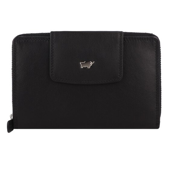 Braun Büffel Golf Secure Wallet RFID Leather 14 cm