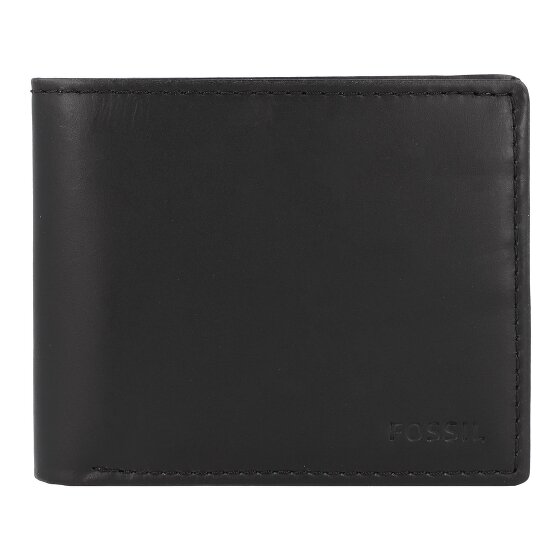 Fossil Derrick Portfel Ochrona RFID Skórzany 12 cm