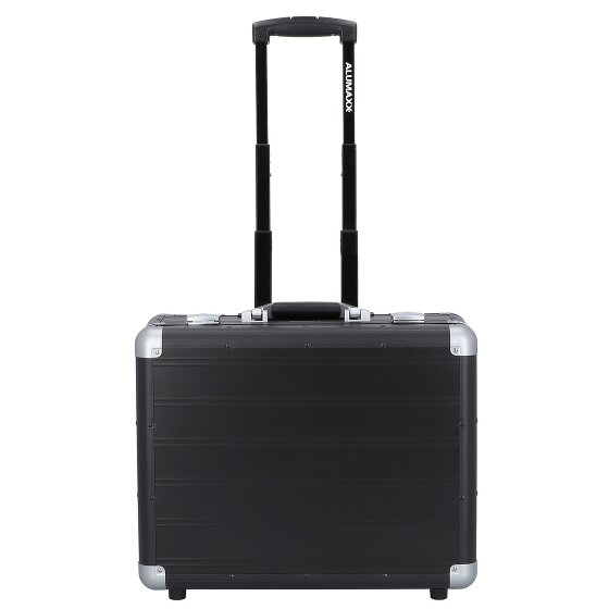 Alumaxx Walizka biznesowa na 2 kółka, Aluminium, z przegrodą na laptopa, 37 cm