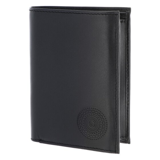 oxmox Leather Portfel Ochrona RFID Skóra 13 cm