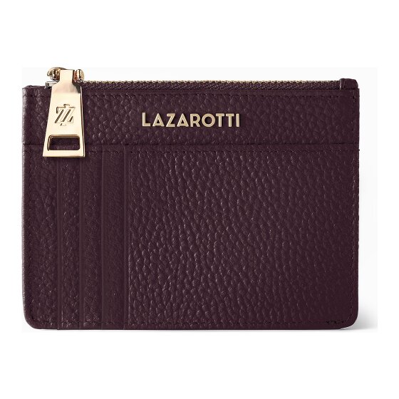 Lazarotti Skórzane etui na klucze Bologna Skórzane etui na klucze 11,5 cm z przegródką na przywieszkę powietrzną