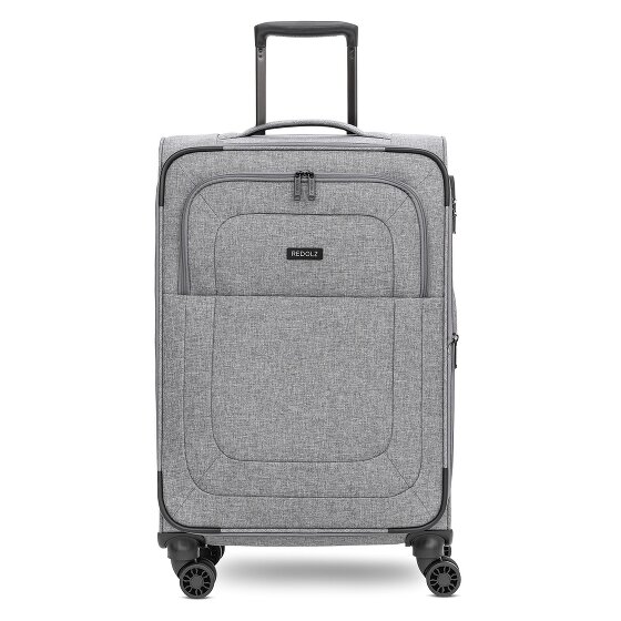 Redolz Essentials 12 MEDIUM – walizka na 4 kółkach, 67 cm, z funkcją poszerzenia kieszeni