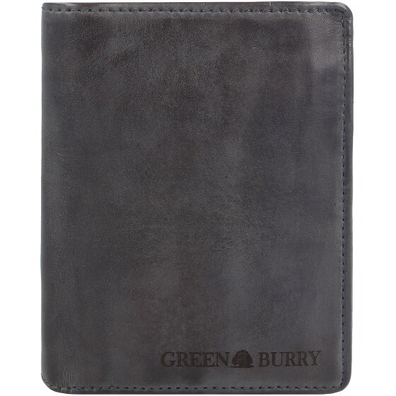 Greenburry Vintage Washed Leather Wallet 10 cm