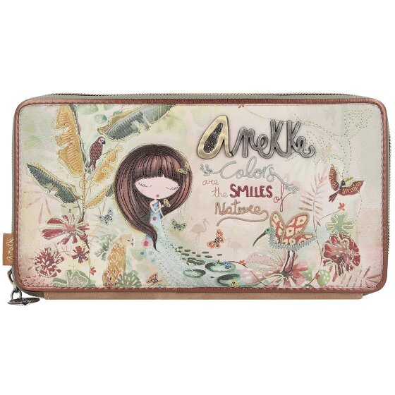 Anekke Amazonia Portfel Ochrona RFID 23 cm