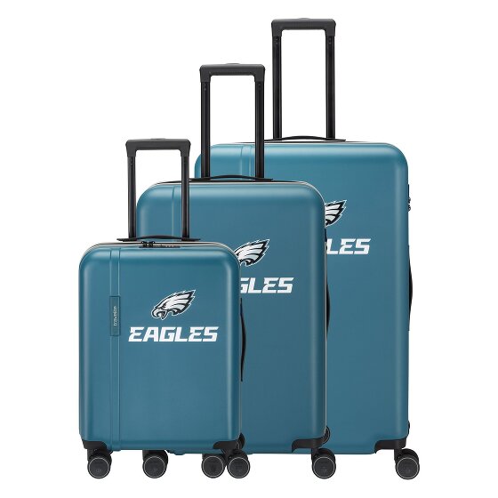 Travelite travelite x NFL 4 kółka Zestaw walizek 3-części z funkcją poszerzenia