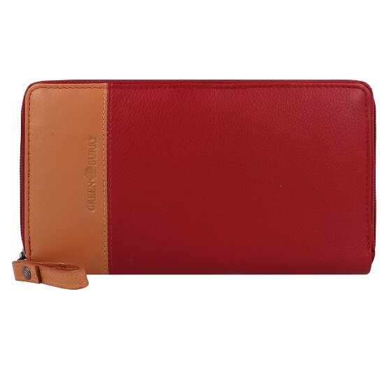 Greenburry Nappa Portfel Ochrona RFID Skórzany 19.5 cm