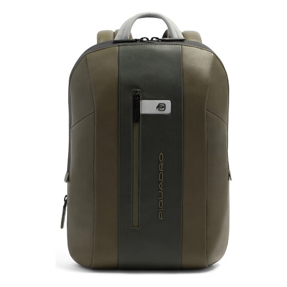Piquadro Zaino Plecak Skóra 42 cm Komora na laptopa