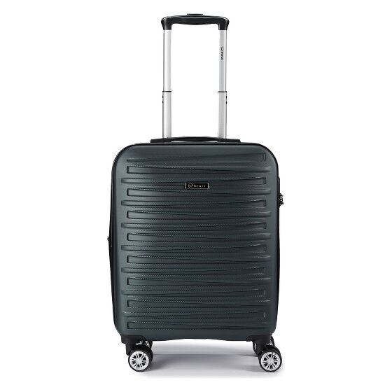 Benzi 5493 4 kółka Walizka kabinowy S 53 cm z plisą rozprężną