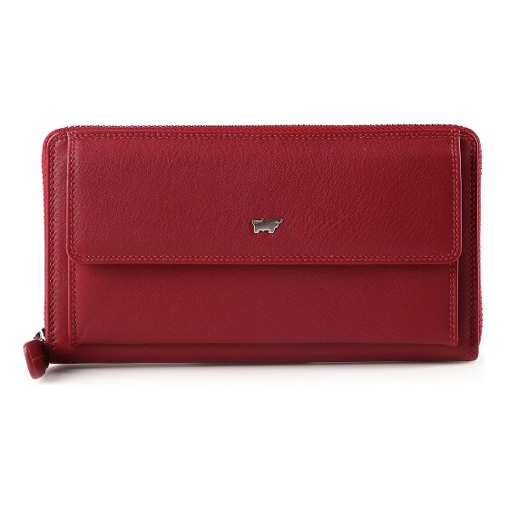 Braun Büffel Golf 3.0 Portfel Ochrona RFID Skórzany 19 cm