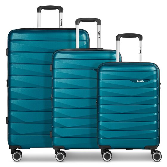 Bench Paris 4 kółka Zestaw walizek 3-części z plisą rozprężną