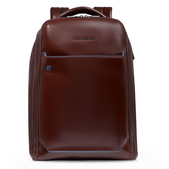 Piquadro Blue Square Plecak Skórzany 42 cm Komora na laptopa